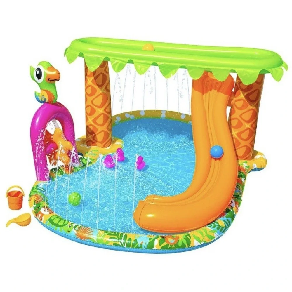 Banzai Rainforest Splash Park Enjoy In Hot Summer Kids Hour Of Water Fun